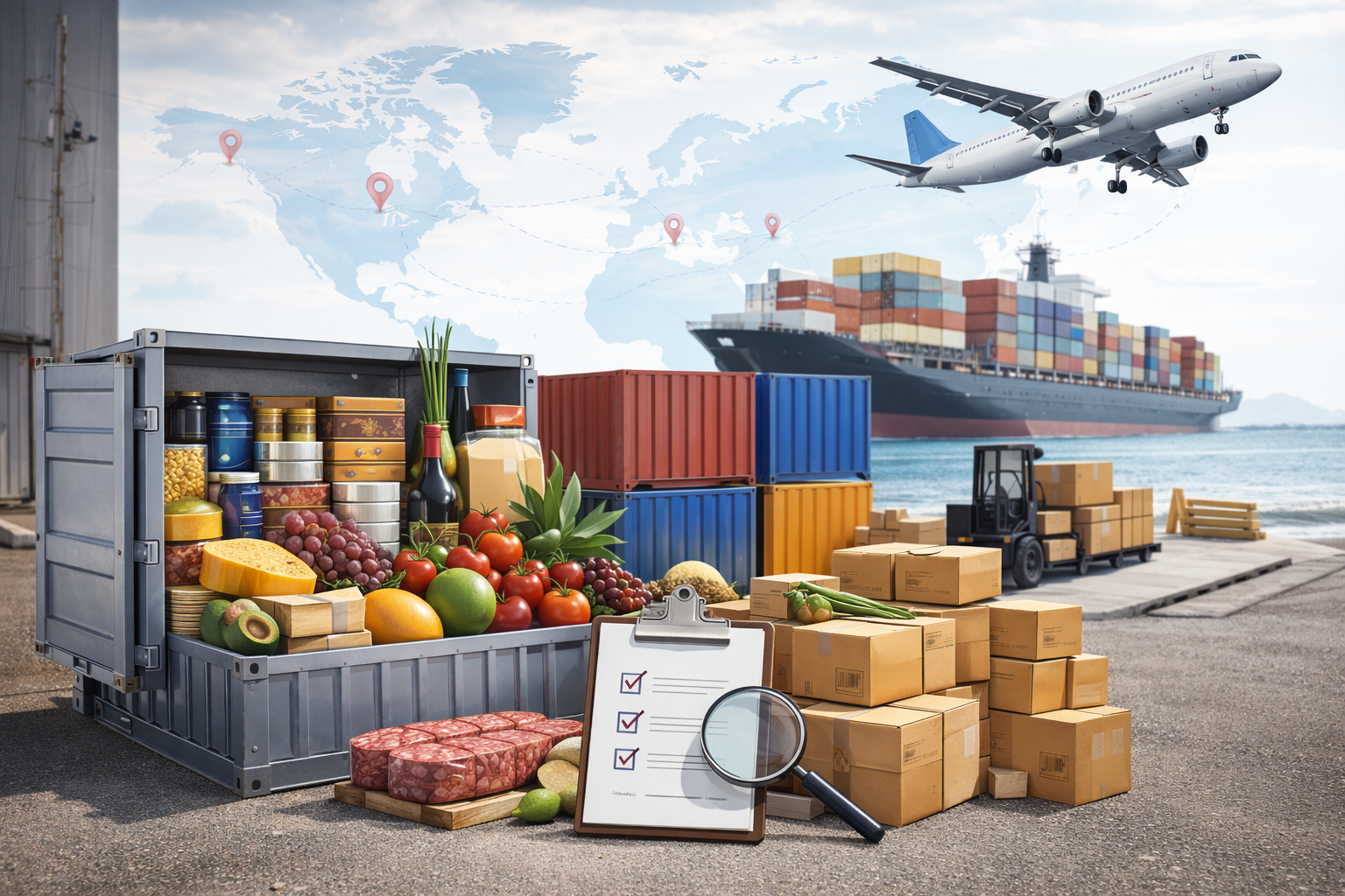 Importações e Exportações